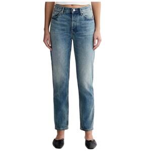 Everlane Cheeky Slim Straight High Rise Jeans 26 Tall